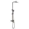 Četvrtasta tuš konzola - GUN GREY - INOX 489369 Slovarm