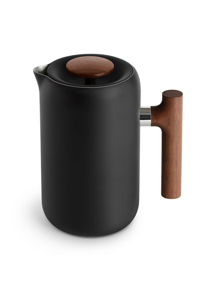 Photo of FELLOW Clara French Press ( Matte Black with Walnut ) [ Fellow ] [ Press Brewers ]