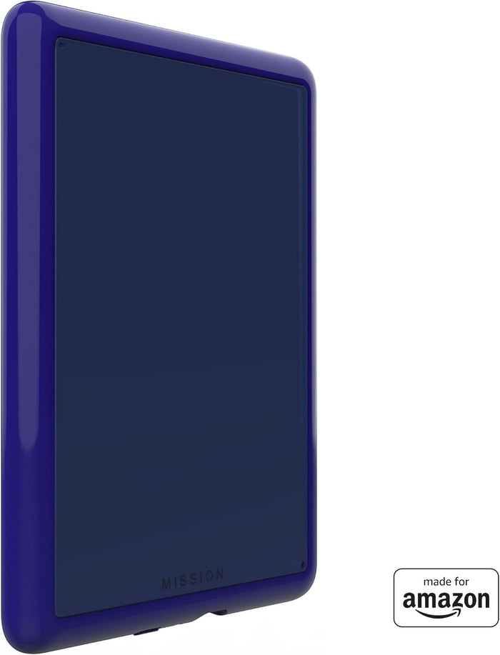 Clear Case with Screen Protector for Amazon Kindle Paperwhite ('18, 4th Gen) - Blue