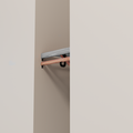 Closet Rod kit without a shelf