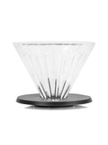 Photo of TIMEMORE Crystal Eye Optical Glass Dripper 01 with Holder ( Black ) [ Timemore ] [ Pourover Brewers ]