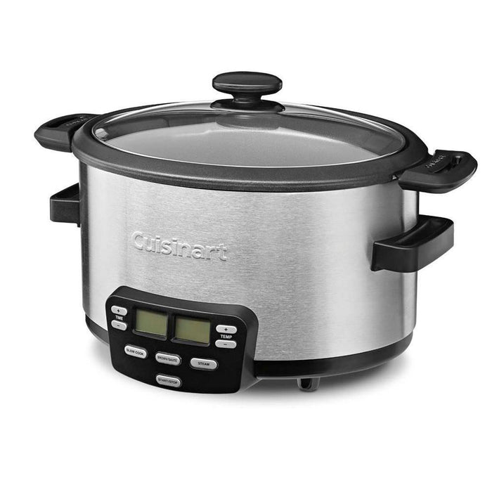 Cuisinart - 4 Qt Cook Central 3-In-1 Multi Cooke - Pearl Silver