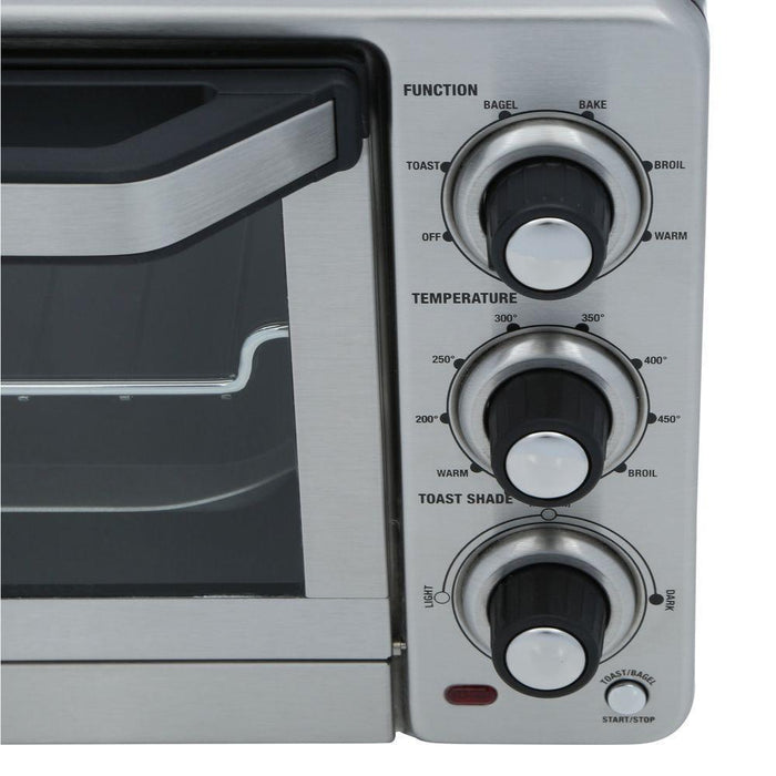 Cuisinart - Custom Classic Toaster Oven Broiler - Pearl Silver