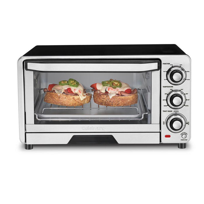 Cuisinart - Custom Classic Toaster Oven Broiler - Pearl Silver