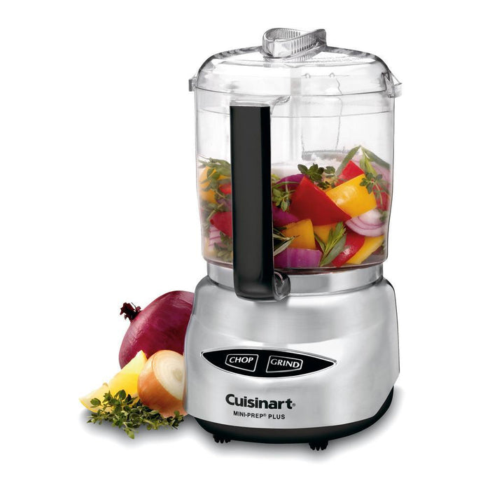 Cuisinart - Mini-Prep Plus 4-Cup Processor - Pearl Silver