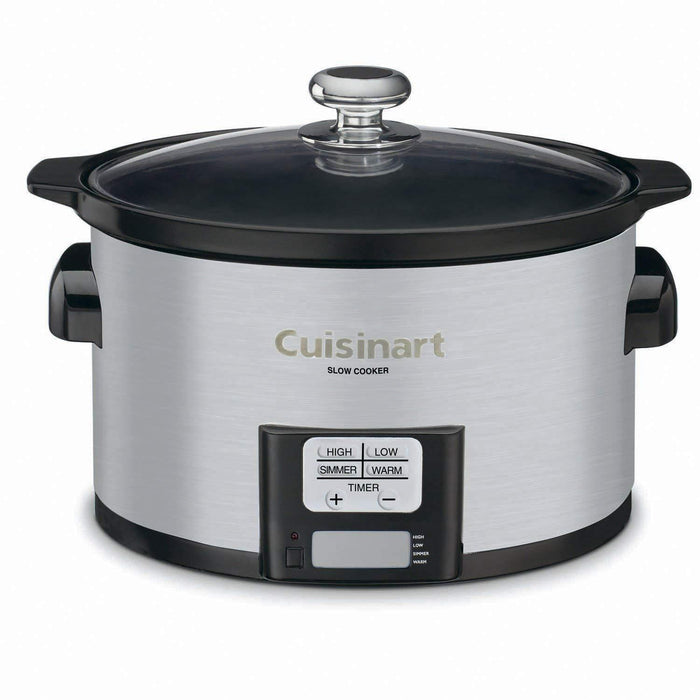 Cuisinart - Programmable Slow Cooker - Pearl Silver