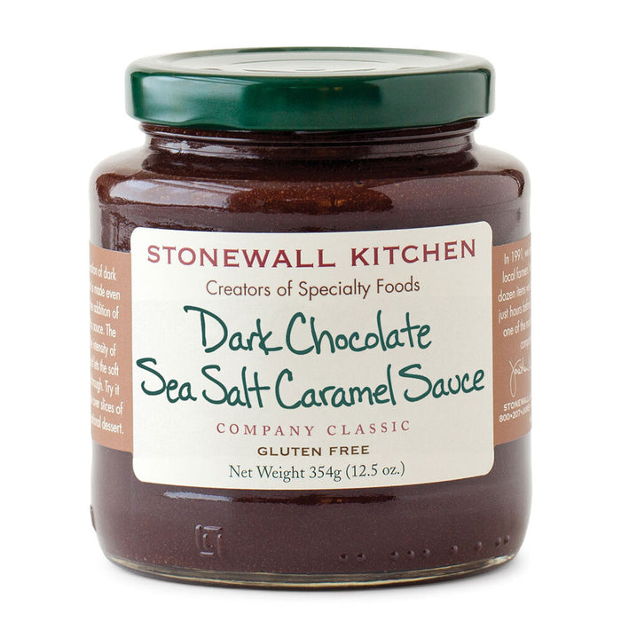 Dark Chocolate Sea Salt Caramel Sauce- Stonewall