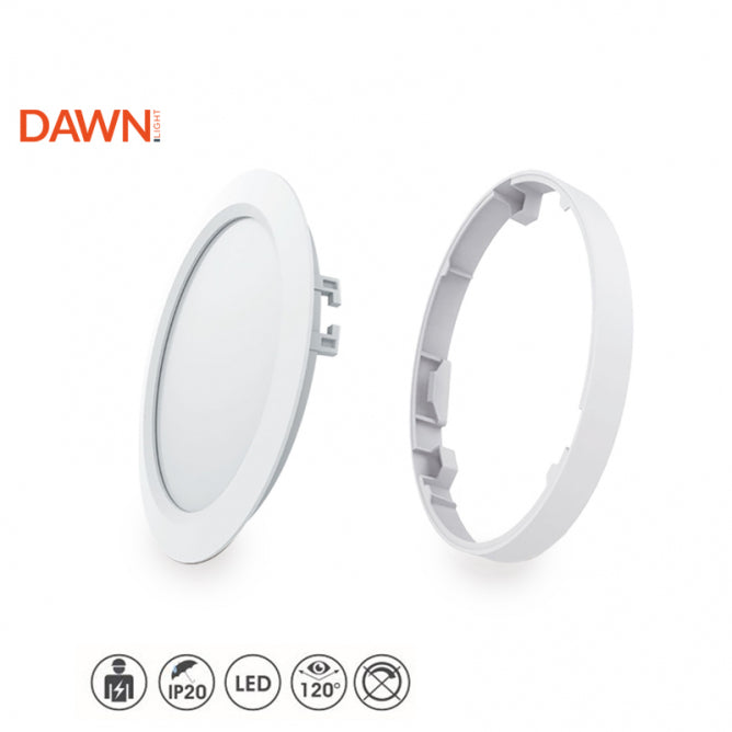 Dawn led panel KNC1-12W 6500K 960lm 120° IP20 / RAM BB Link