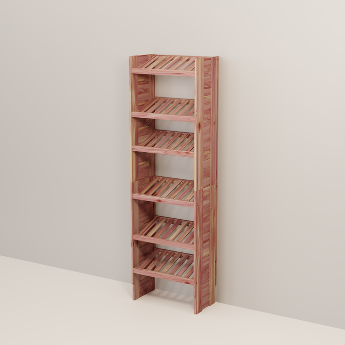 Deluxe Aromatic Red Cedar Shoe Cubby, 18-30 Inch, 14.5 Inch Depth