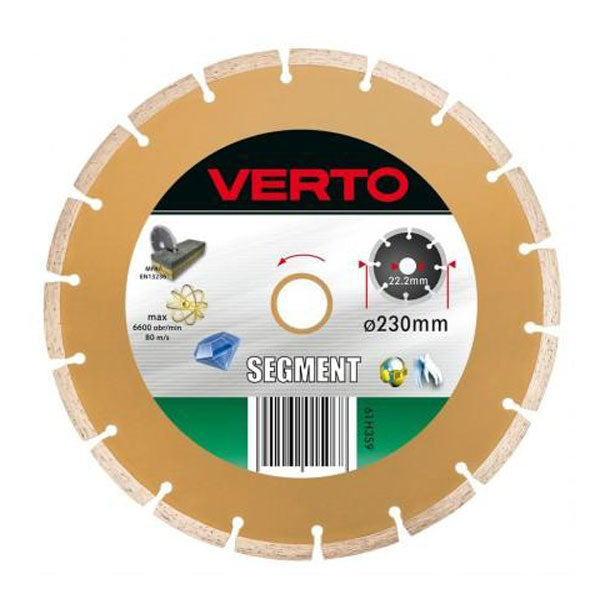 Dijamantski disk fi230 segment 61H3S9 Verto