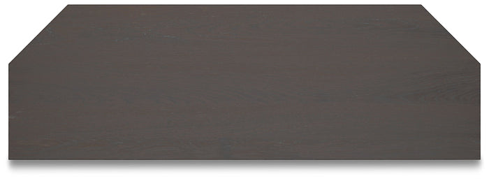 Dorrinson - Two-tone - Small Corner TV Stand