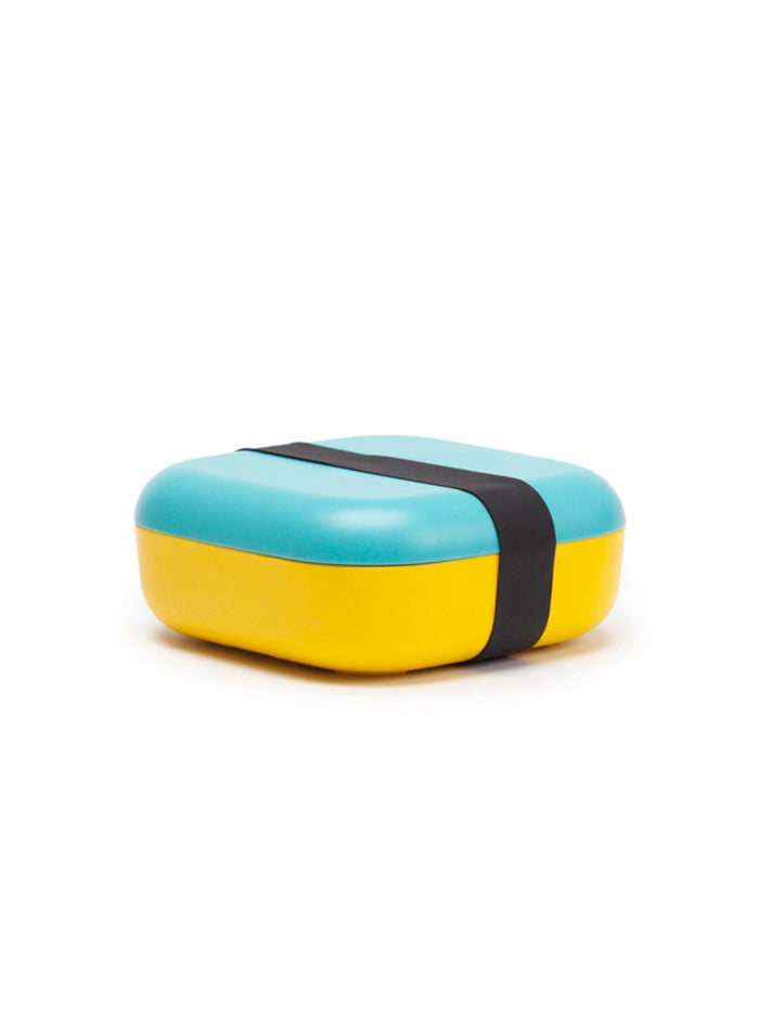 Photo of EKOBO Go Duo Colour Snack Box ( Lagoon / Lemon ) [ EKOBO ] [ Plates ]