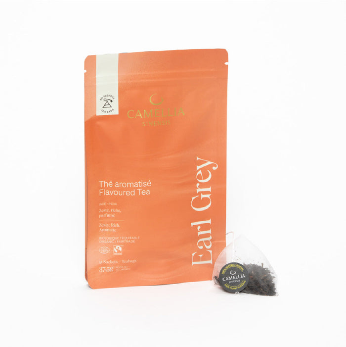 Photo of Camellia Sinensis - Earl Grey Organic & Fairtrade (bag of 15 teabags) ( Default Title ) [ Camellia Sinensis ] [ Tea ]