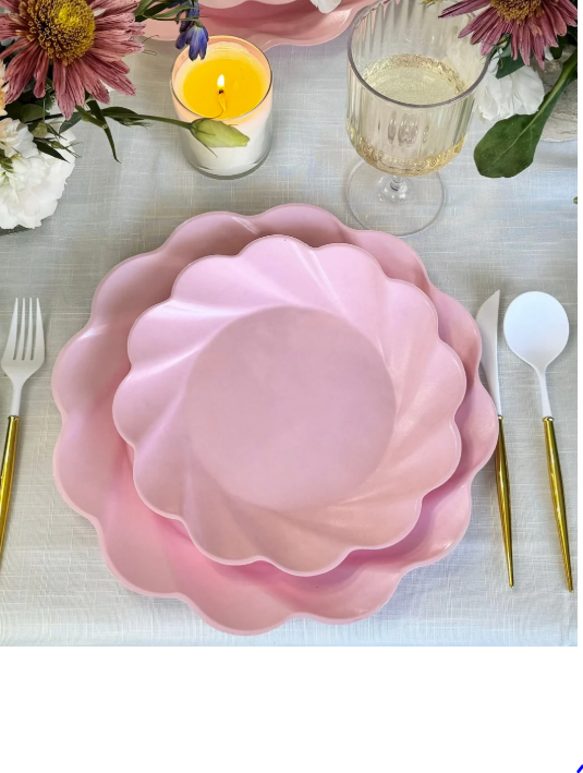 Eco Salad Plate- Blush