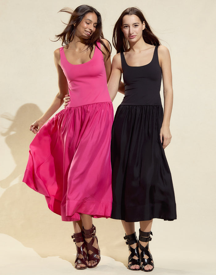 Cynthia Rowley Eloise Drop Waist Dress