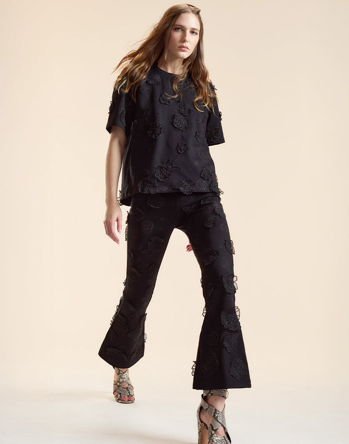 Cynthia Rowley Pop Floral Top
