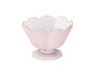 Encanto Pedestal: Pink & White- Beatriz Ball