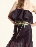 Eugenia Organza Flounce Top