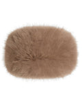 Faux Fur Headband in Camel