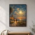 Flight into Egypt Catholic Art Print 1
