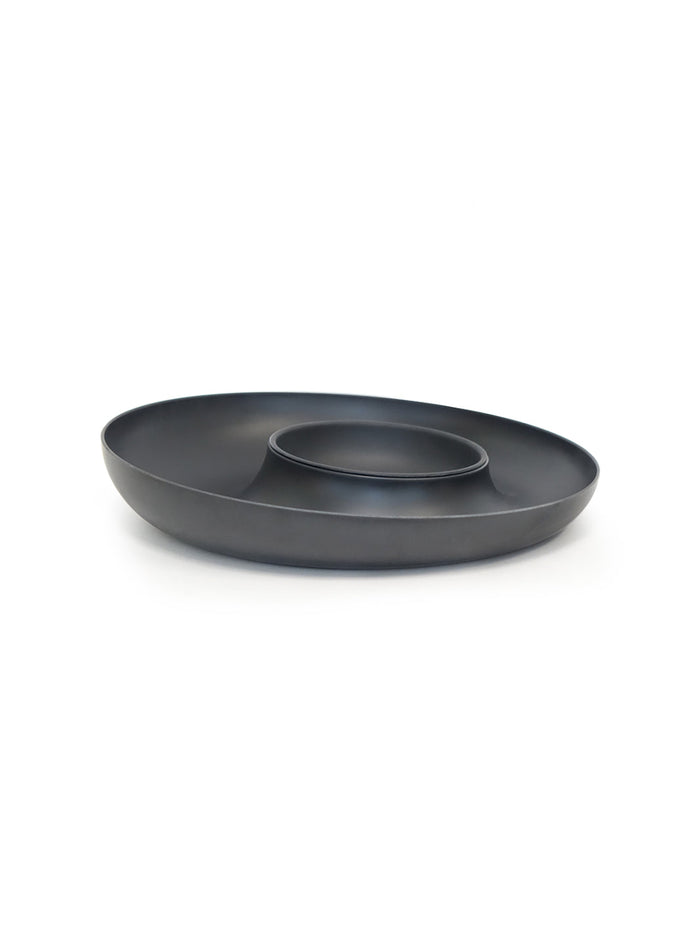 Photo of EKOBO Fresco Chip & Dip Set ( Black ) [ EKOBO ] [ Kitchen ]