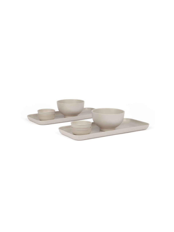 Photo of EKOBO Fresco Sushi Set ( Stone ) [ EKOBO ] [ Plates ]