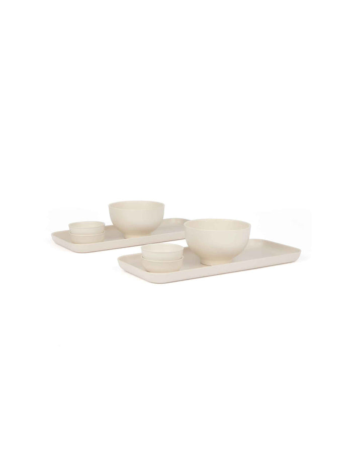 Photo of EKOBO Fresco Sushi Set ( White ) [ EKOBO ] [ Plates ]