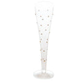 Gatsby Champagne Flute - Gold Dots