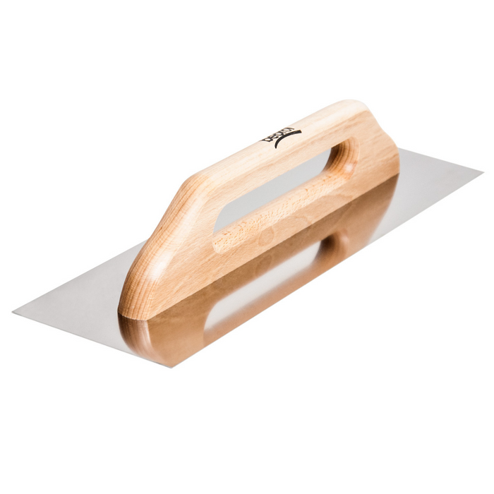 Gleterica Inox 480x130 mm, drvena drška BEOROL