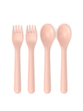 Photo of EKOBO Go Cutlery Set (2 x fork & spoon) ( Blush ) [ EKOBO ] [ Cutlery ]