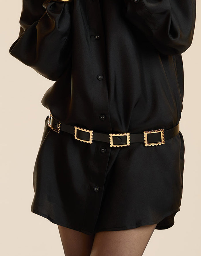 Gold Buckle Belt