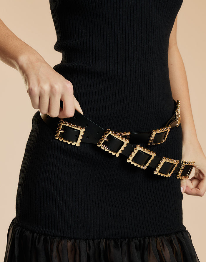 Gold Buckle Belt