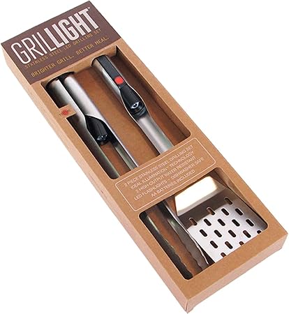Grill Light Spatula & Tong Set