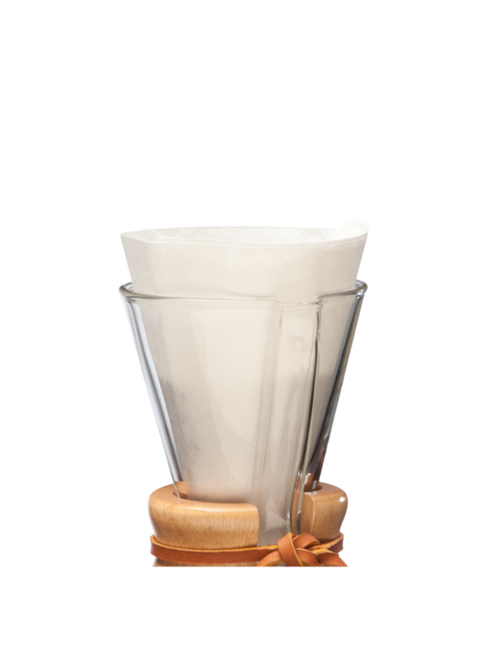 Photo of CHEMEX® Half Moon Filters (100-Pack) ( Default Title ) [ Chemex ] [ Paper Filters ]