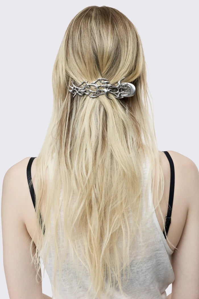 Haze Antique Silver Sigil Hair Claw