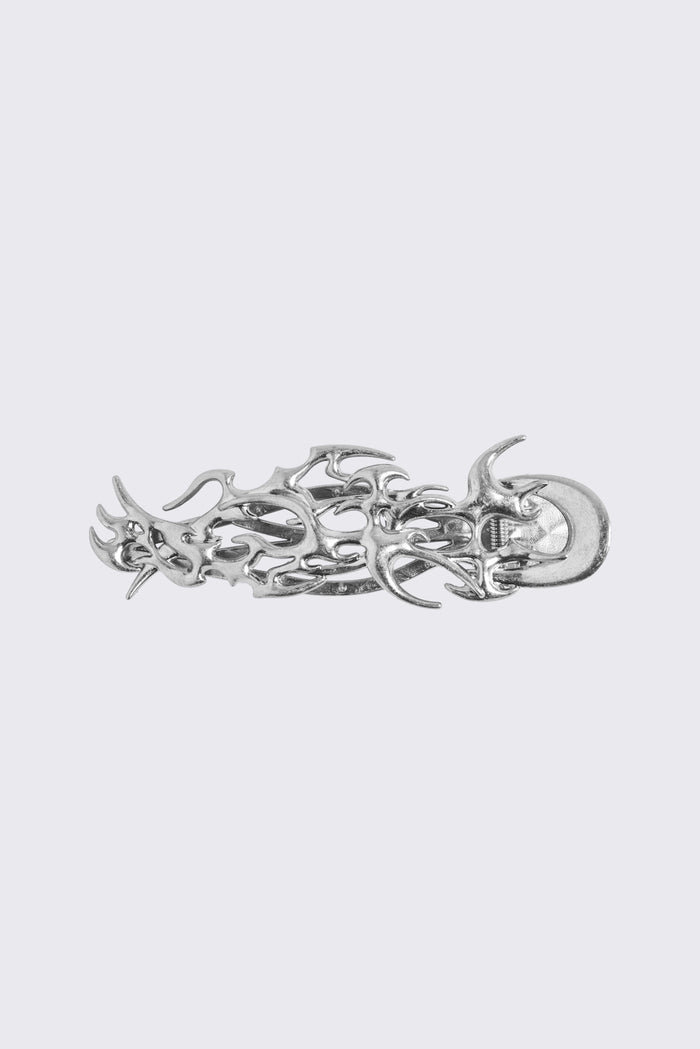 Haze Antique Silver Sigil Hair Claw