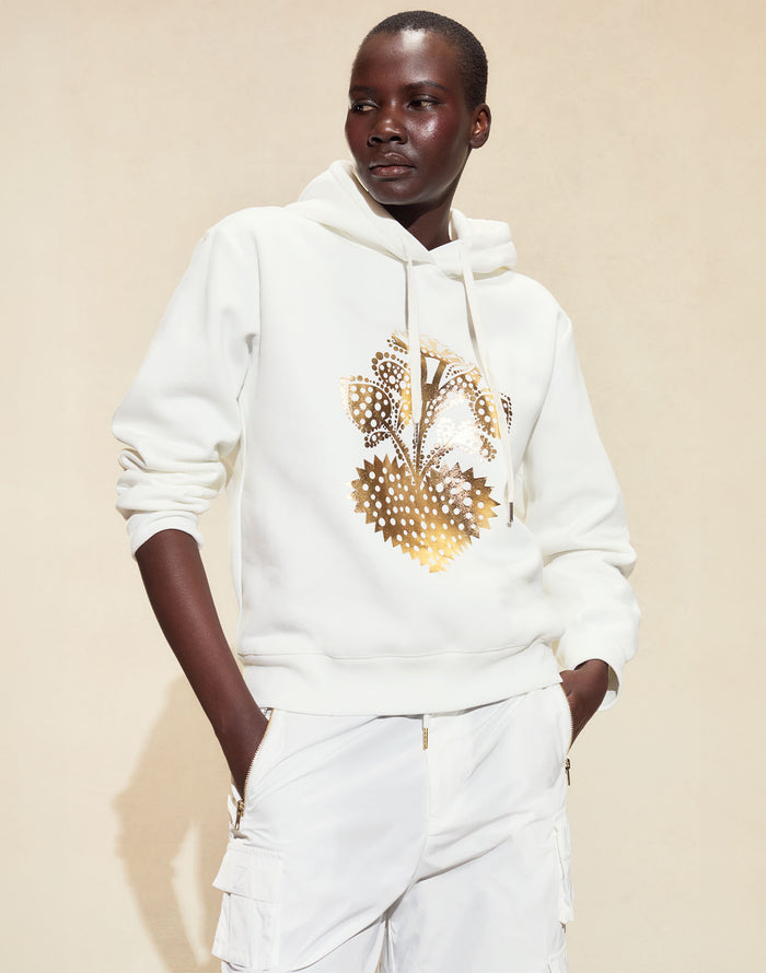 Cynthia Rowley Heart of Gold Hoodie