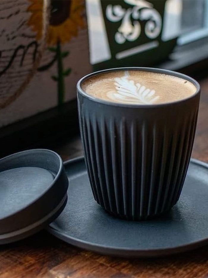 Photo of HUSKEE Cup + Lid (8oz/237ml) (Zero Waste) ( ) [ Huskee ] [ Coffee Cups ]