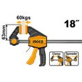Ingco stega brza 63x450mm HQBC01603