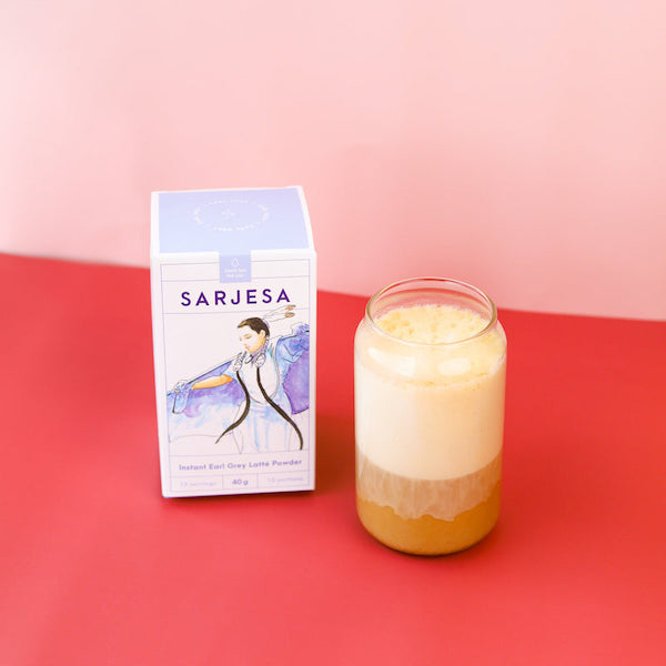 Photo of Instant Early Grey Powder: 10 servings (40g) ( ) [ Sarjesa ] [ Tea ]