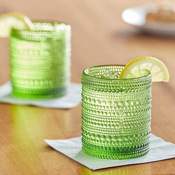 Jupiter Beverage Glass: Fern Green- Fortessa