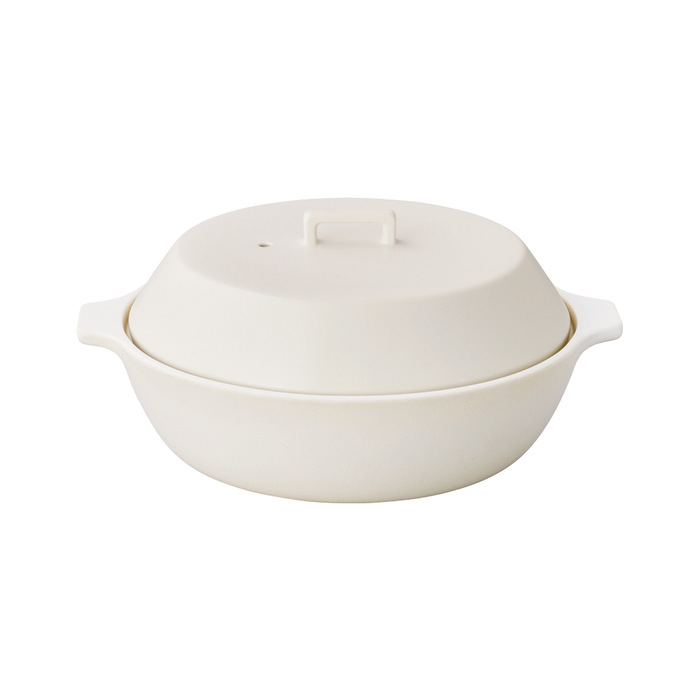 Photo of KINTO KAKOMI IH Donabe 2.5L ( White ) [ KINTO ] [ Kitchen ]