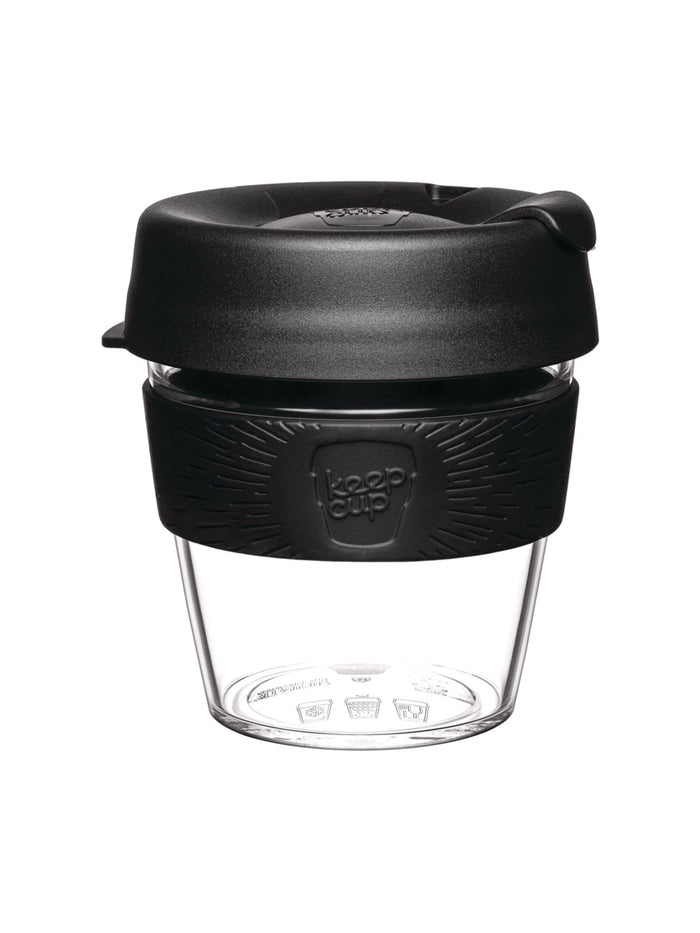 Photo of KEEPCUP Clear (8oz/227ml) ( Black ) [ KeepCup ] [ KeepCup ]