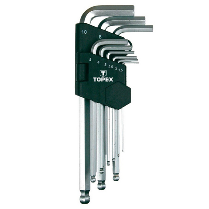 Ključevi imbus set T 1,5-10mm kuglica 35D957 Topex