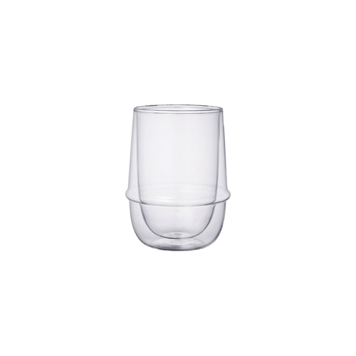 Photo of KINTO KRONOS Double Wall Iced Tea Glass 350ml ( Clear ) [ KINTO ] [ Tea Equipment ]