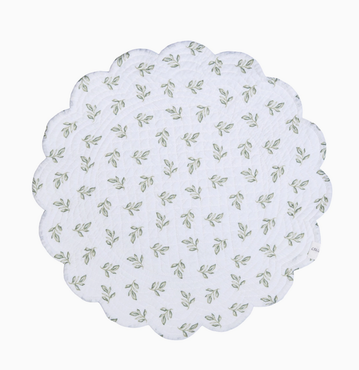 Lana Palms Floral Placemat-Round