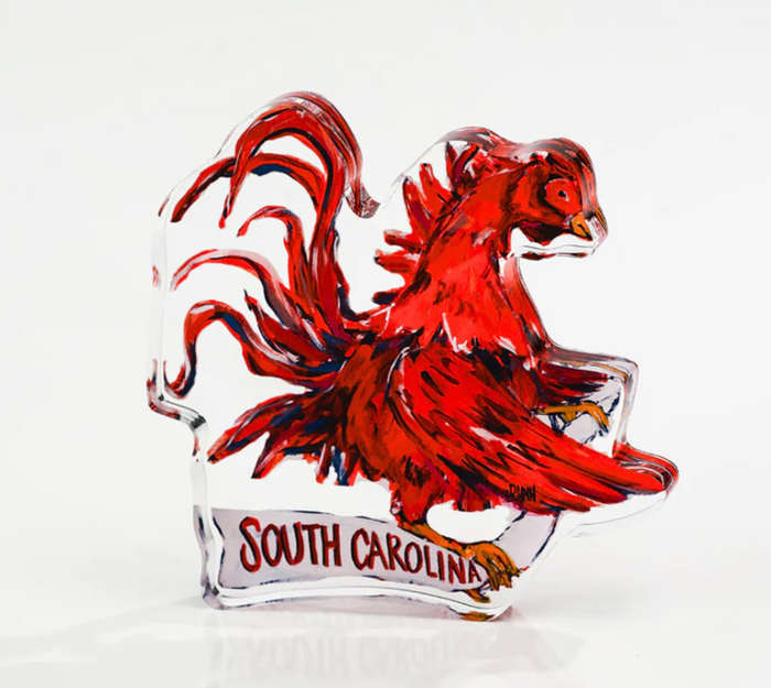 Lauren Dunn Acrylic Gamecock