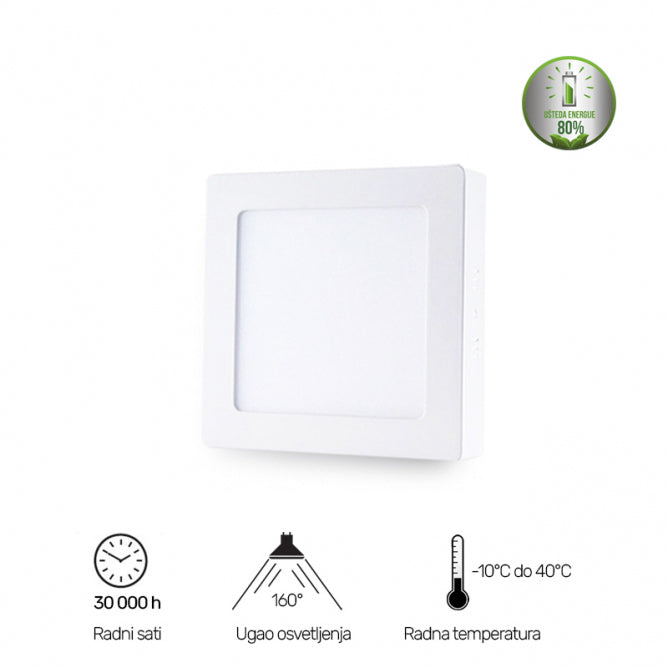 LED PANEL N/Z KNS5-12W 4000K BB Link