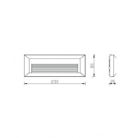 LED SVETILJKA JM-8002 ZIDNA