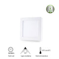 Lep panel N/Z KNS5-06W 4000K BB Link